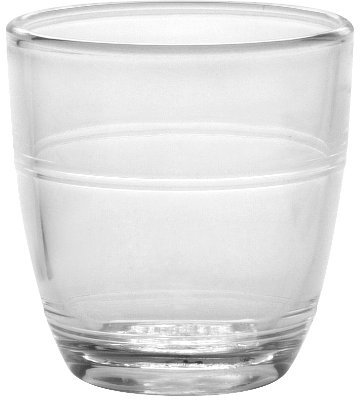 Duralex - Gigogne Clear Tumbler 90 ml (3 1/8 oz) Set Of 6 by Duralex