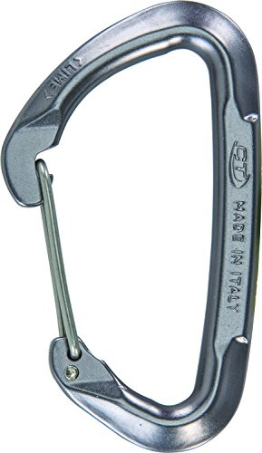 Climbing Technology Lime W 2C49500XTACTSTD Moschettone, Lucido, Taglia Unica