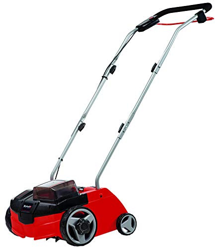 Einhell GC-SC Power-X-Change 36-Volt Cordless 12-Inch Scarifier and Dethatcher, Tool Only (Battery and Charger Not Included)