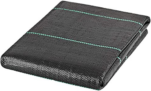 Taylor & Brown Premium Weed Membrane 1M x 10M | Heavy Duty UV Stabilized Woven PP Weed Control Fabric For Gardens, Lawns, Patios, Underdecks and Walkways