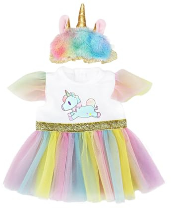 NHPY 4 Stück Puppenwindeln Für Baby Puppen Windeln, Puppen Zubehör, Zubehör Für Puppen 30-45 cm, Windeln 43 cm Wiederverwendbar(4Form) (KleidungA)