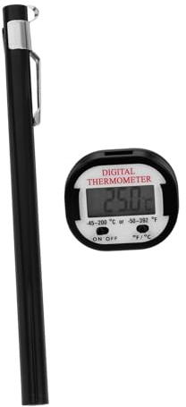 GOOHOCHY Termómetro Cocina Digital Preciso para Carne y Barbacoa con Rápida Termómetro Alimentos para Hogar y Uso Diario Protectora