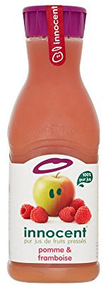 Innocent Pur Jus de Fruits Pressés Pomme/Framboise 900 ml