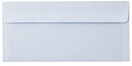 ARKRAFT 100 Buste per Lettere Formato 23 x 11 cm Busta Americana Colore Bianco con Chiusura Adesiva Autosigillante (DL 100)