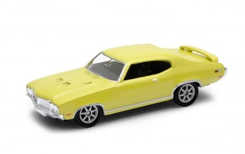 OPO 10 - Auto in Miniatura Compatibile con Buick GSX 1970, Scala 1:64, 3 Pollici (7,5 cm) Welly SUP01
