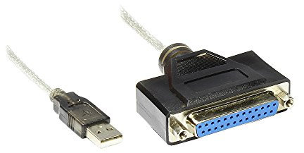 USB an Parallel Kabel 25pol Länge