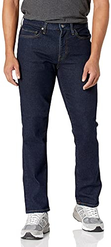 Amazon Essentials Jean Slim - couleurs abandonnées Homme, Rincé, 33W / 30L