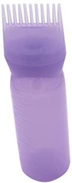 Haarfärbemittel Applikator Wurzel Kamm Applikator Haar Malvorlagen Mit Pinsel 120 Ml Lila, Haarfärbeminemische Pinselflasche, Wurzelkamm -applikatorflasche, Haarfärbung Kammflasche