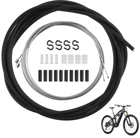 Cavo Acceleratore Gas 2 Metri Transmissione Universale con Guaina Raccordo Maniglia Carburatore per Scooter e Moto 50cc, Compatibile con Carburatori Dell'Orto, Mikuni, PWK, Keihin