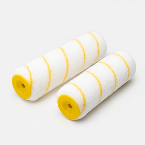 Profi Farbwalze Fassadenrolle 25/18 cm – Farbroller für Fassaden, Wände, Decken, Malerarbeiten & Renovierung (Breite : 18 cm)