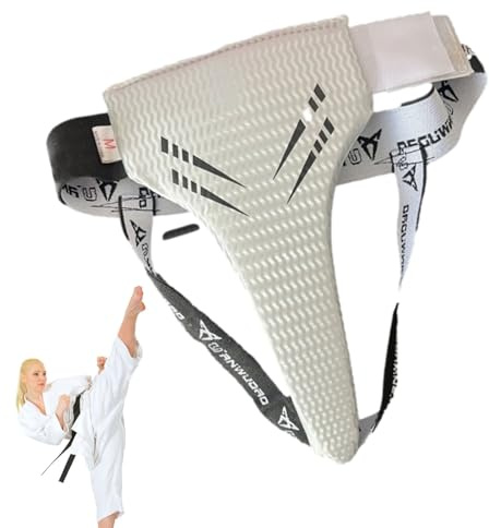 Protezione per la protezione del tronco - Attrezzatura per protezione inguinale unisex per uomini e donne, Jockstrap di supporto atletico traspirante | Portabicchieri per boxe Karate MMA allenamento
