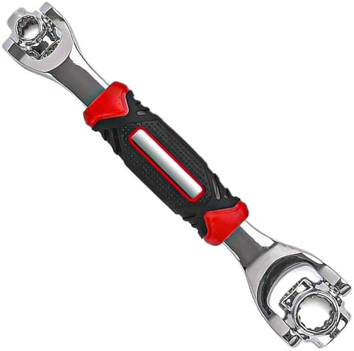 Taiyyi Chiave a bussola universale 52 in 1 a 360 gradi, chiave a cricchetto multifunzionale, per riparazione di biciclette e auto, casa