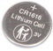 CR1616 3V Lithium Manganese Button Batteries Pack of 5 Long Life L16*W16*H1.6mm