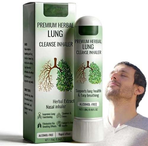 Portable Nasal Inhaler & Aromatherapy Stick, Refreshing Nasal Breath Support, Essential Oil Pocket Inhaler for Daily Refresh