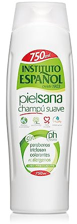 Instituto Español Champú Suave Piel Sana - Uso Frecuente - 750 ML