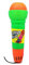 XJKLBYQ 1PC Toy's Toy Echo Microphone Micro Mic Changeur Toy Gift Birthday Present des Enfants (Couleur aléatoire) Microphone Echo pour Les Tout-Petits