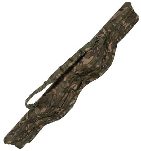 Fox Camolite 12ft 4 Rod Hardcase - Rutentasche, Rutenfutteral, Angeltasche, Zubehörtasche, Tragetsche für Karpfenruten