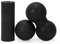 Faszienball Set, Faszienrolle Klein, Massagebälle, Faszienbälle, Selbstmassage Ball für Faszientraining, Massagerolle, Faszien Foam Roller, für Faszienentspannung und Erholung beim Sport, 3 Stück