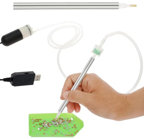 Bolígrafo de pintura de diamantes, versátil, ajustable, lápiz eléctrico de pintura de diamantes, accesorios de pintura de diamantes, herramientas para manualidades, diamantes de imitación