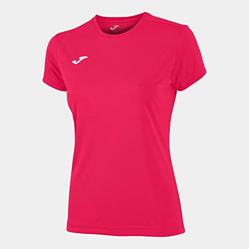 Joma Combi W M/C, Camiseta Mujer, Fucsia, XXS