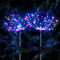Anordsem Solar Lights Outdoor Waterproof: Garden Light Solar Powered for Outside Decorative - Fairy Light Cloured Lighting for Fence Patio - LED Firework DIY Decorating Gifts for Women Mum Wife