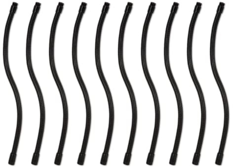 Gator Frameworks Ten Pack of Flexible Black Goosenecks for Microphones; 19 Length (10PK-GFW-MIC-GN19)