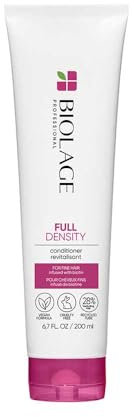 Biolage Pflegender Conditioner für dünnes Haar, Für mehr Fülle und Glanz, Mit Biotin, Zink und Gluco-Omega, Full Density Haarspülung, 1 x 200 ml