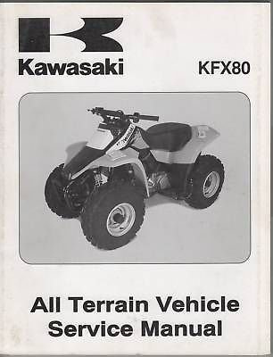 2003 Kawasaki KFX80 ATV Service Shop Repair Manual Oem
