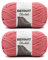 Bernat Blanket Terracotta Rose Yarn - 2 Pack of 300g/10.5oz - Polyester - 6 Super Bulky - 220 Yards - Knitting/Crochet