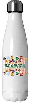 Botellas de Acero Personalizada para profesor, cantimplora, profesores, Entrenadores, Botella térmica de Doble Capa, Libre de BPA,500 ml.