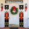 Nussknacker Weihnachtsbanner, Weihnachten Nussknacker Banner Soldaten Modell Nussknacker Banner Weihnachtsdekorationen Banner, Für Veranda, Zuhause, Wand, Innen und Außenbereich, 1 Paar (C)