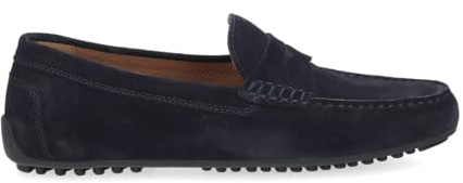 Geox U Istria B, Mocassino Uomo, Blu Marino, 43 EU