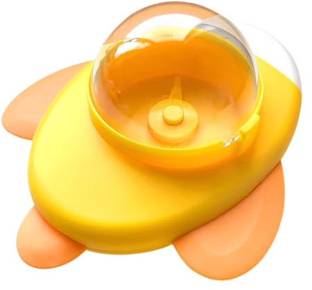 Jouet Distributeur De Friandises pour Chien, Jouet Tournant pour Friandises, Puzzle Alimentaire Éducatif en Forme d'avion pour Repas Lent, Entraînement Quotidien, Casse-Croûte,