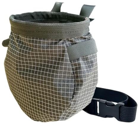 Chalk Bag justerbart bälte bärbart vattentätt enkel åtkomst | Inomhus klättring chalkbag för gym resor äventyr fitness vandring tyngdlyftning träning inomhus utomhus