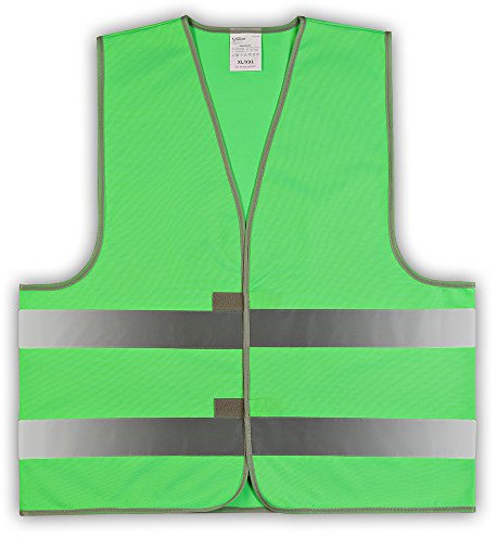 easyMesh® Kinder Signalweste Warnweste Grün Größe: XS (ca.3-6 Jahre)