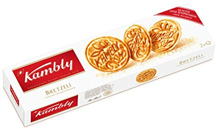 Kambly Bretzeli Schweizer Feingebäck - Edler Biscuit, 98 g
