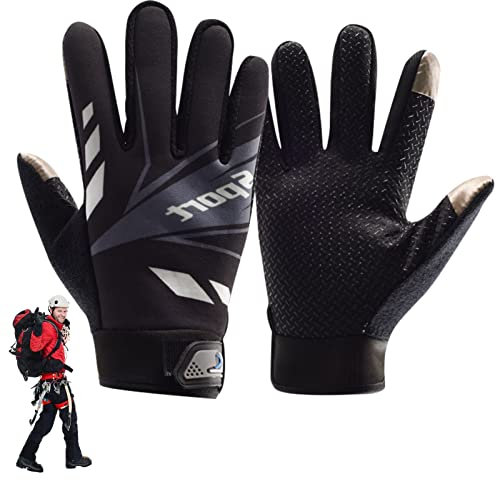 Botiniv Laufhandschuhe Damen | Atmungsaktive Motocross-Handschuhe für ATV-Motorräder | Offroad-Handschuhe Reithandschuhe Touchscreen-Mountainbike-Rennhandschuhe für Männer, Frauen, Jugend