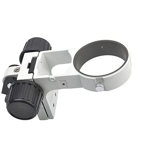 Mikroskop-Zubehör, Stereo-Mikroskop-Halterung, Objektivblende, 76 mm, Stereo-Mikroskop A3 mit Heckfokussierungshalter, Haltbarkeit und zuverlässige Leistung