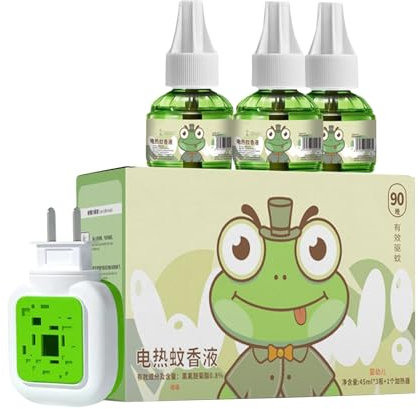 3 bobinas de mosquitos enchufables enchufe antimosquitos, bobinas eléctricas para mosquitos, para el hogar y viajes, dura hasta 30 noches, más un recambio incluido de rendimiento de larga duración