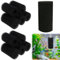 KLLJ Filtro Cotone Biochimico,10pcs Spugna Filtrante,Carbone Attivo Spugna,Filtro Carbone Attivo,Filtro in Spugna,Spugna Filtrante per Acquario,Tappetino Filtrante in Spugna,Acquario Spugna