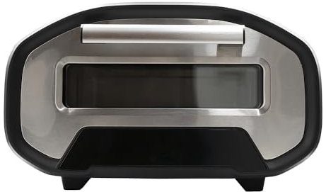 BEHOME Four à pizza électrique, 430°C, cuiseurs en 2 min, 420 W, pelle et pierre réfractaire inclus, cuisson uniforme et mode pour pizza napolitaine, romaine, américaine