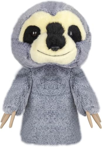 Sloth Golf Club Head Covers, Relassy Novelty Driver Head Covers, Funny Sloth Golf Head Covers for Woods Fits 460cc Driver, Novel Golfing Gifts for Men Women
