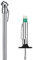 2Pcs Tire Air Pressure Pencil Stainless Steel Tire Air Pen Portable Car Tire Pressure Pen Pocket Sized Car Tire Pressure Gauge Pen for Car Tire Pressure Test