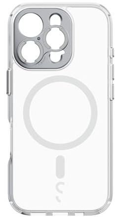 ShiftCam iPhone 16 Camera Case | Built-in Lens Mount | Magnetic-Case | Shoot Stunning Photos Instantly (Clear, iPhone 16 Pro)