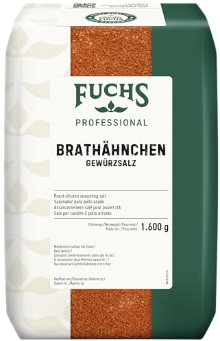 Fuchs Professional - Assaisonnement salé pour poulet rôti | Pour assaisonner ou mariner les plats de poulet | Qualité professionnelle pour les gros consommateurs | 1,6 kg dans un sac