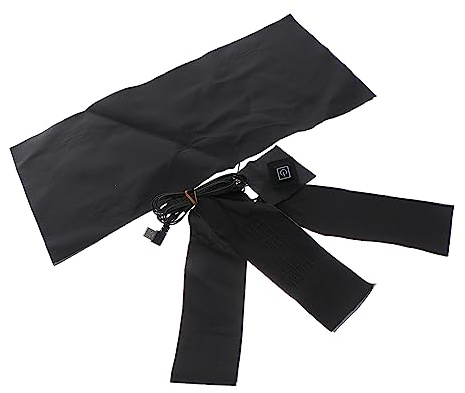 Homoyoyo Tappetino Riscaldante Elettrico Riscaldamento Rapido e Comfort in Fibra di Carbonio Nero per Vestiti e Guanti da Viaggio