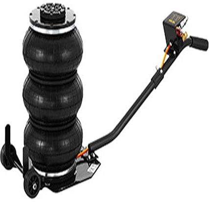 WDSOPK Jack, 3/5 ton bil trippelväska luftuttag pneumatisk domkraft snabb lyfthöjd 40 cm / 16 tum för bil lastbil skåpbil SUV bilreparationsverktyg, biluttag kit (svart 3 ton)