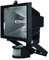Kingavon 400W Halogen Floodlight with PIR, Aluminium, Black