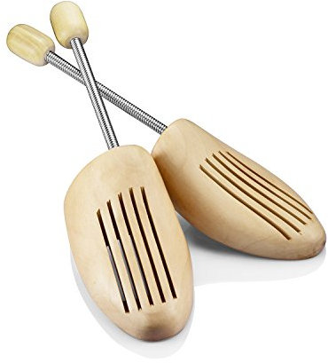 logei® Hochqualitativer Holz Spiralfeder Schuhspanner Schuhdehner Schuhweiter Herren (5 Paar Gr. 41-42)