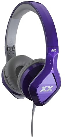 JVC Xtreme Xplosives XX Club Sound On-Ear Headphones - Violet
